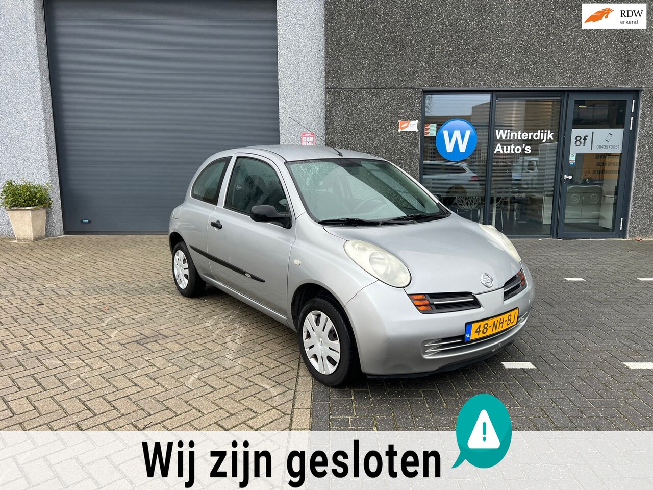 Nissan Micra - 1.2 Visia Automaat! Airco! Bluetooth! Met Apk! NAP! - AutoWereld.nl