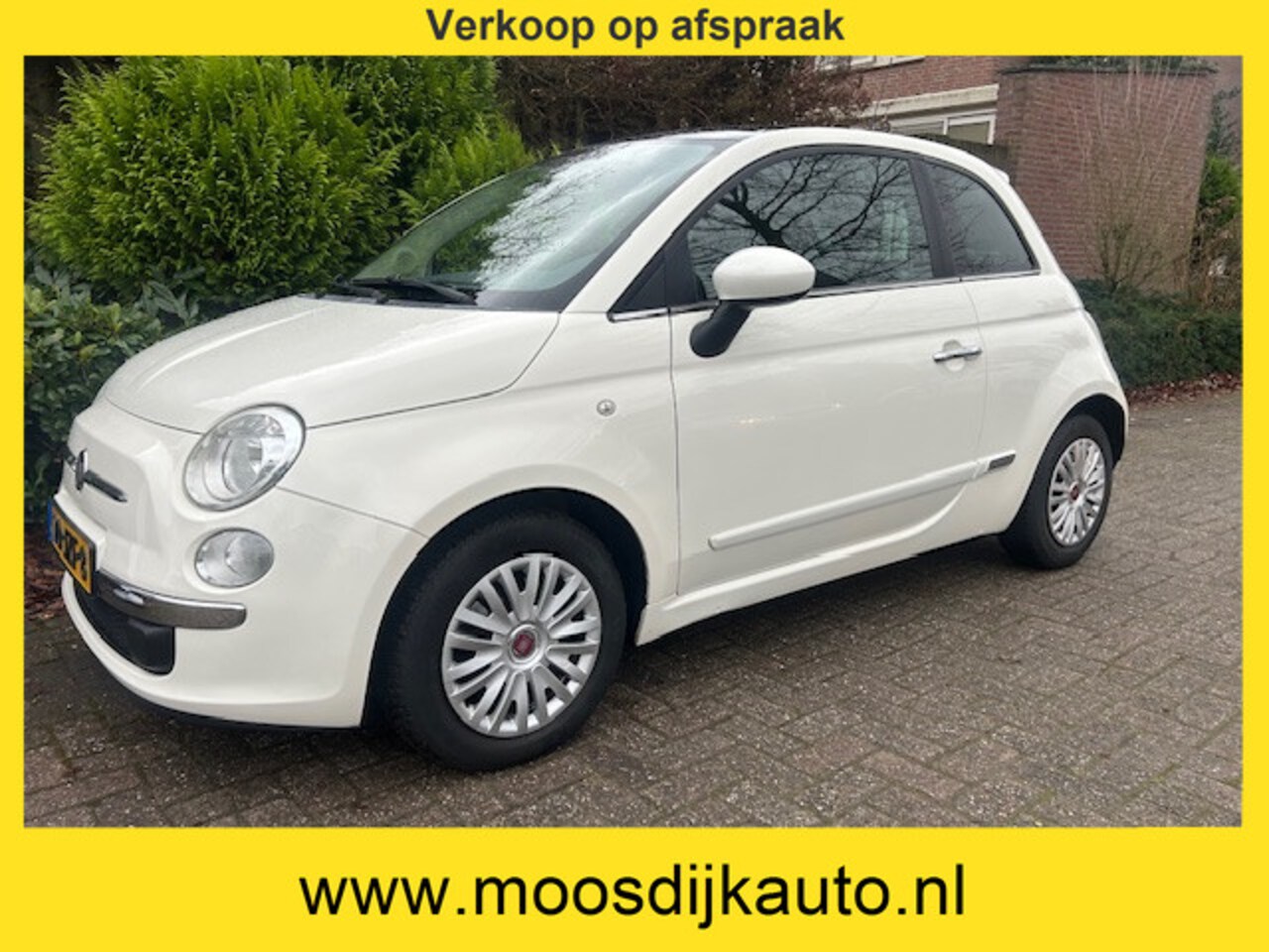 Fiat 500 - 1.2 Sport Automaat/ Orig NL Auto/ airco/ met NAP / Nw-APK/ Verkoop alleen op afspraak 06-5 - AutoWereld.nl