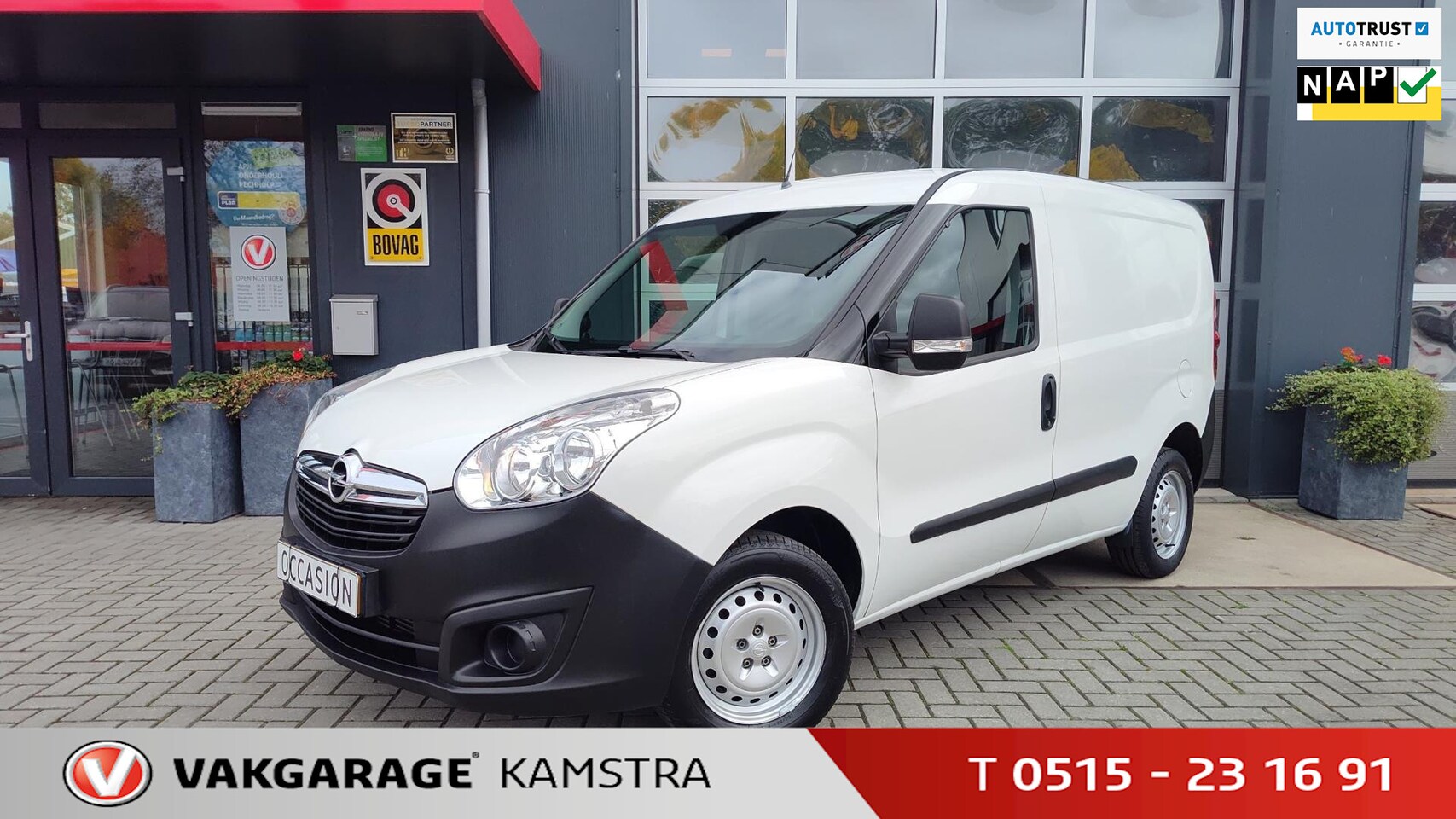 Opel Combo - 1.3 CDTi L1H1 Edition NAP/Airco/Goed Onderh! - AutoWereld.nl