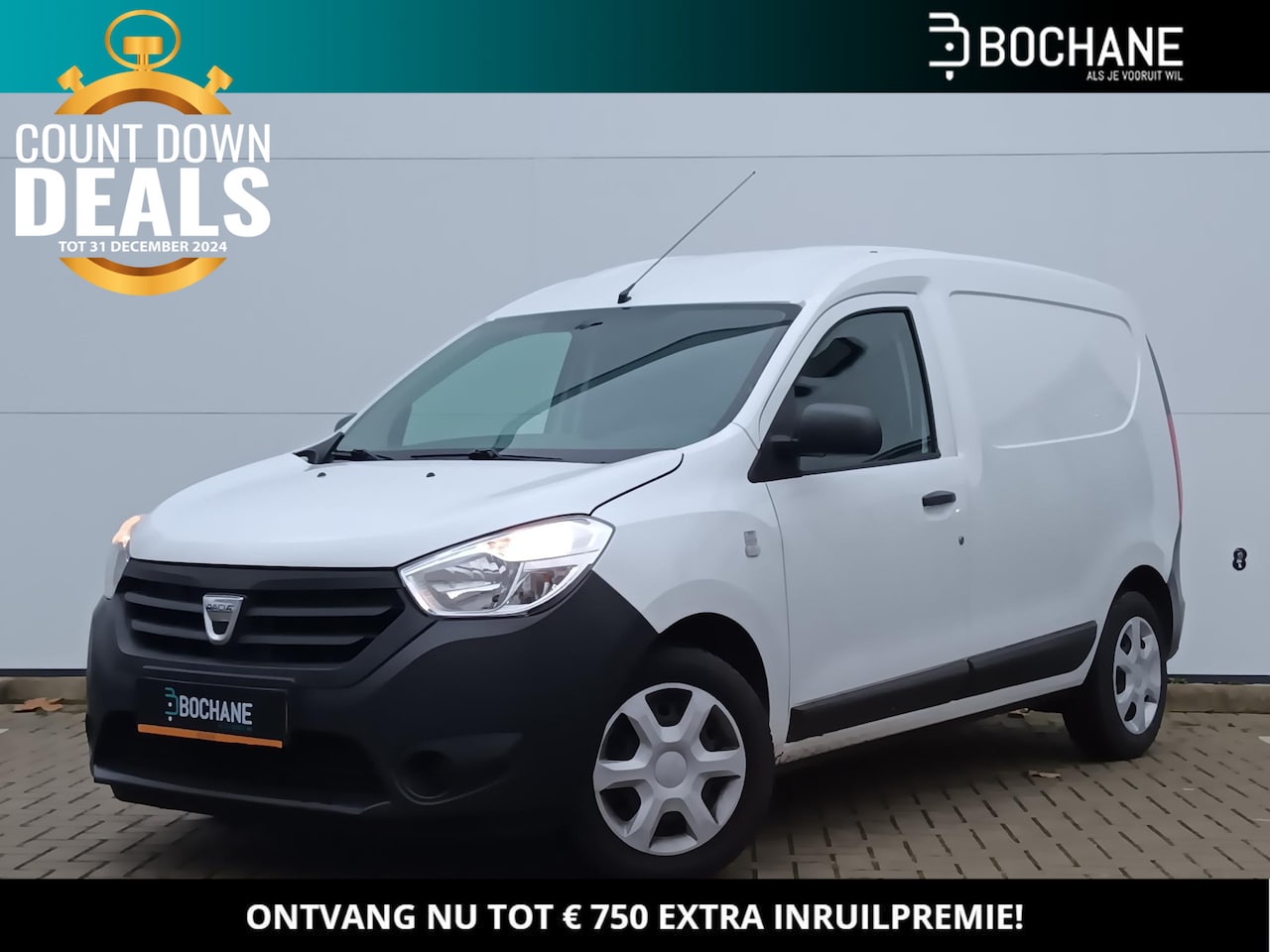 Dacia Dokker - 1.5 dCi 75 Ambiance Airco / Bluetooth / Trekhaak - AutoWereld.nl