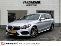 Mercedes-Benz C-klasse Estate - 350 e AMG | Panamericana | Luchtvering | Memory stoelen | Burmester | NL-auto | Elektrisch