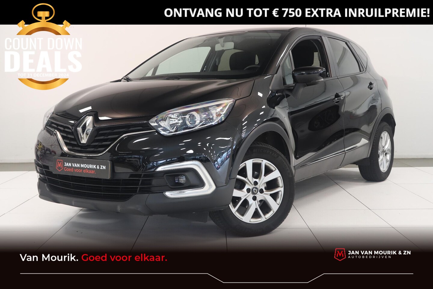 Renault Captur - TCe 90 Limited | Navigatie | Parkeersensoren | Keyless | - AutoWereld.nl