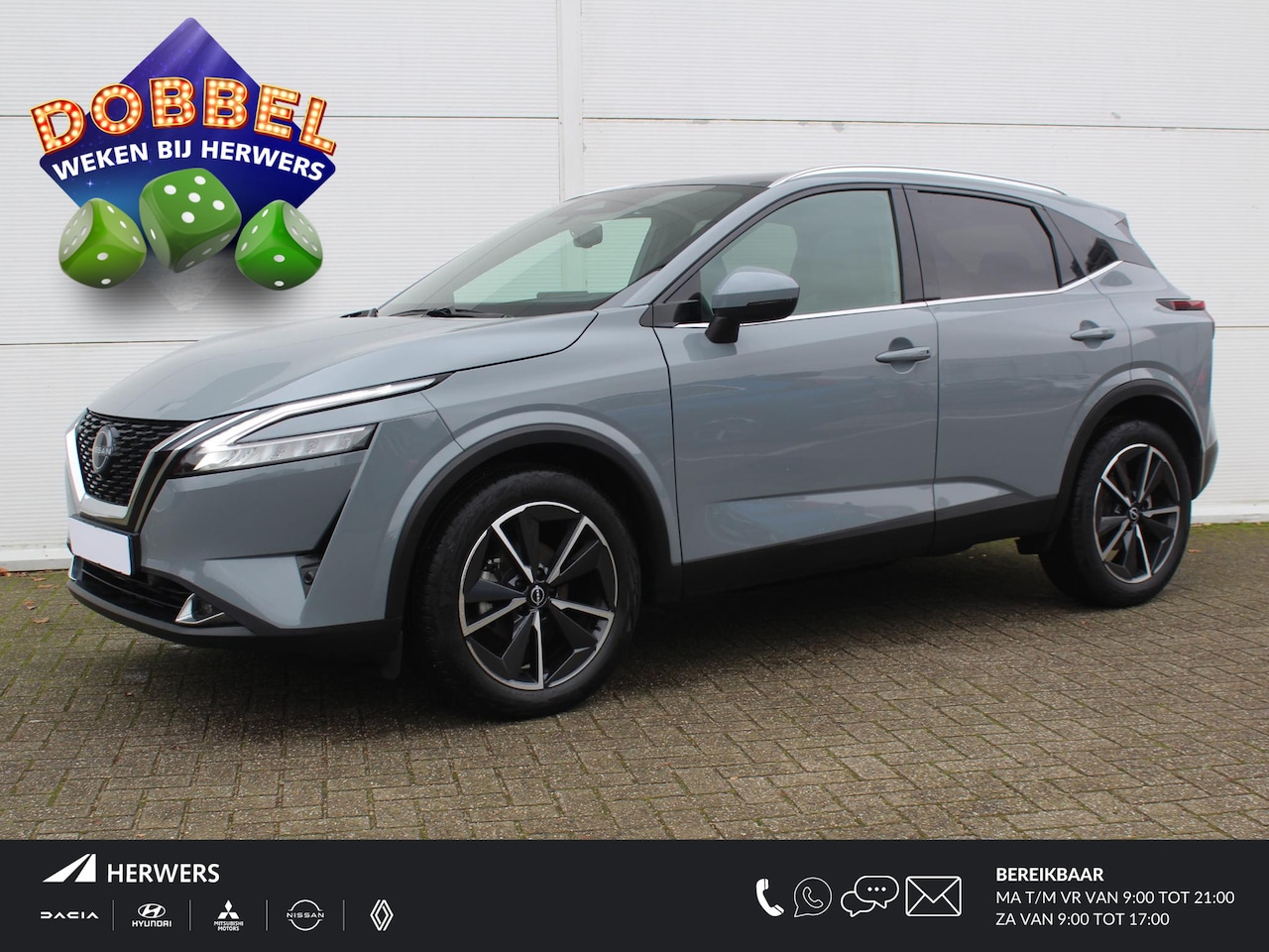 Nissan Qashqai - 1.3 MHEV Xtronic Tekna / Panoramadak / Navigatie + Apple Carplay/Android Auto / Stoelverwa - AutoWereld.nl