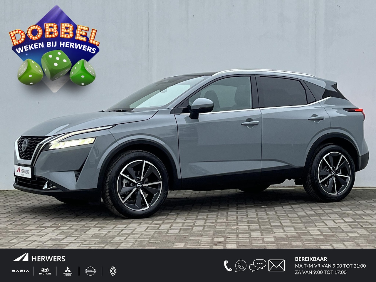 Nissan Qashqai - 1.3 MHEV 160PK Xtronic Automaat Tekna / 1.800KG Trekgewicht /  Panoramadak / Pro pilot (Ad - AutoWereld.nl