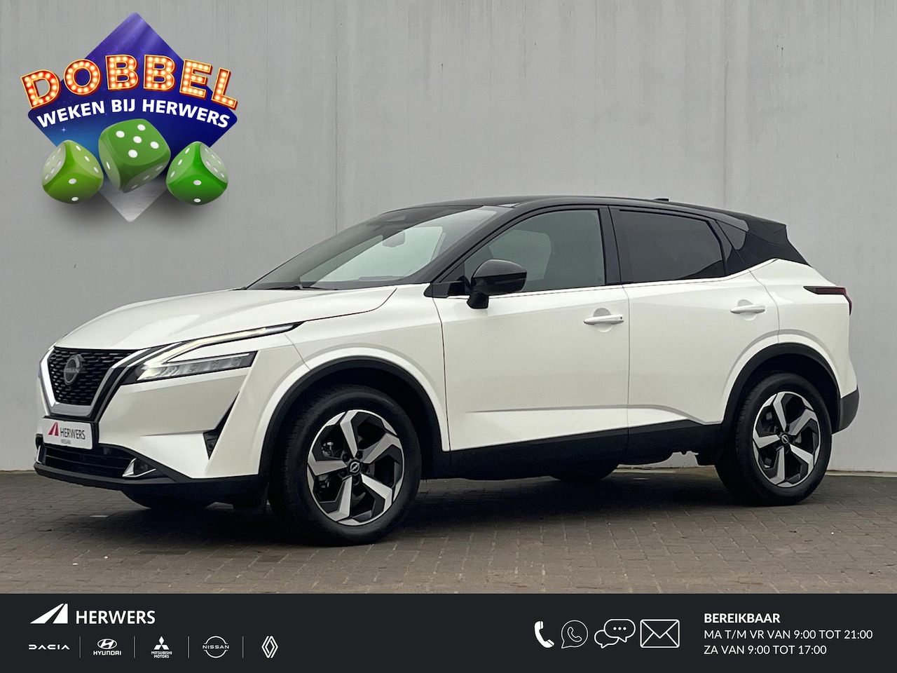 Nissan Qashqai - 1.3 MHEV 140PK N-Connecta / Adaptieve cruise control / 360* Camera / Keyless / Stoel-, stu - AutoWereld.nl