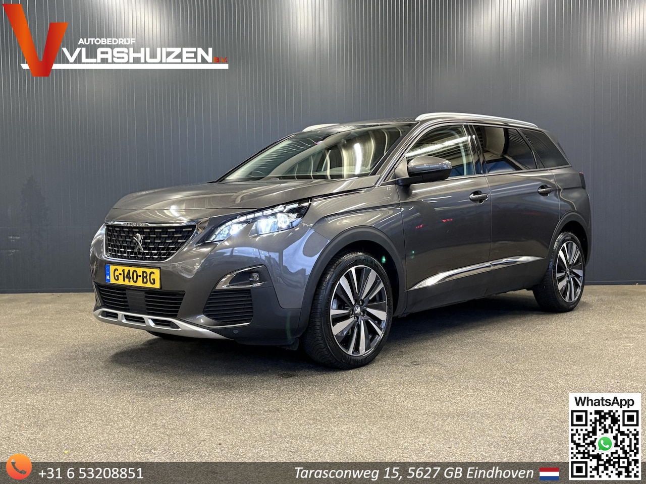 Peugeot 5008 - 1.2 PureTech Allure Automaat | € 9.900,- NETTO! | 7 Persoons | Keyless | Camera | Cruise | - AutoWereld.nl