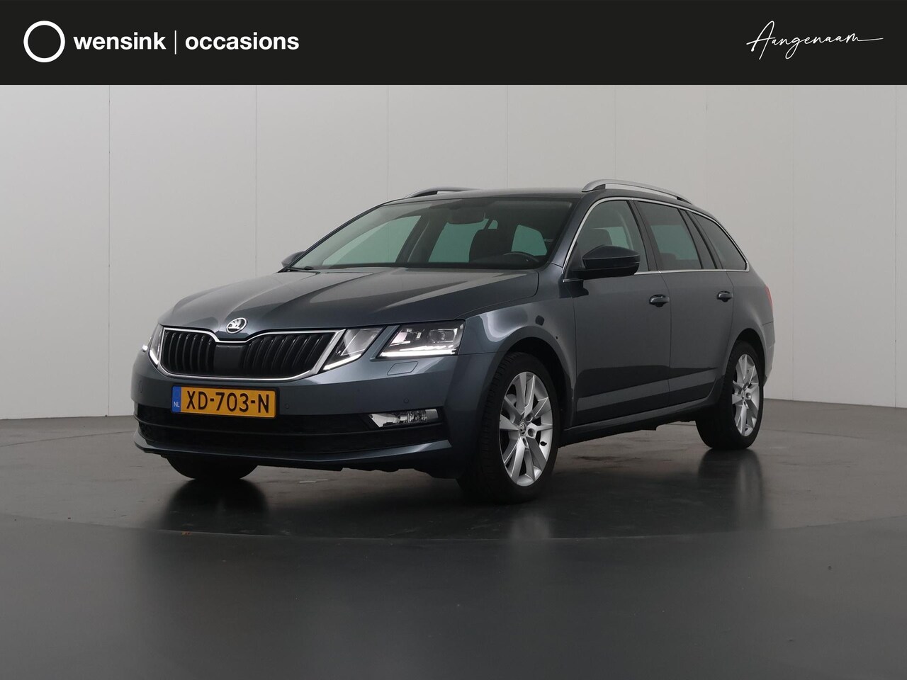 Skoda Octavia Combi - 1.4 TSI Greentech Ambition Business | Trekhaak| Navigatie | Parkeersensoren | Stoelverwarm - AutoWereld.nl