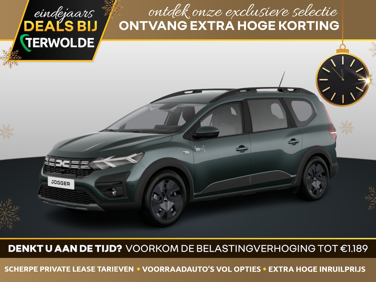 Dacia Jogger - TCe 110 6MT Expression 5-zits | Achteruitrijcamera | Bekleding Expression | Cruise Control - AutoWereld.nl