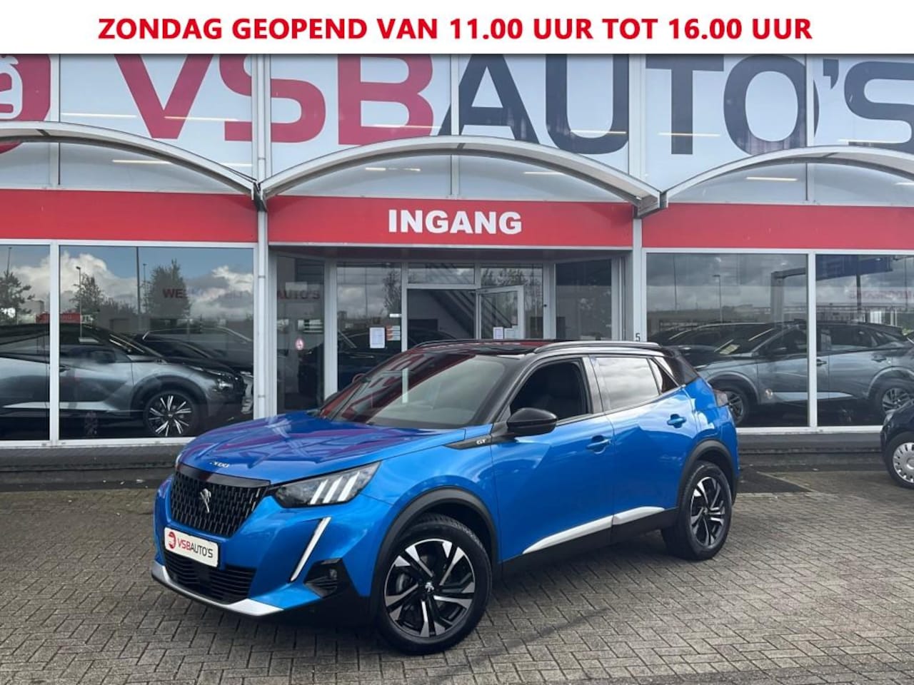 Peugeot 2008 - 1.2 PURETECH AUT. 130PK GT HALF-LEER NAVI CAMERA AIRCO - AutoWereld.nl