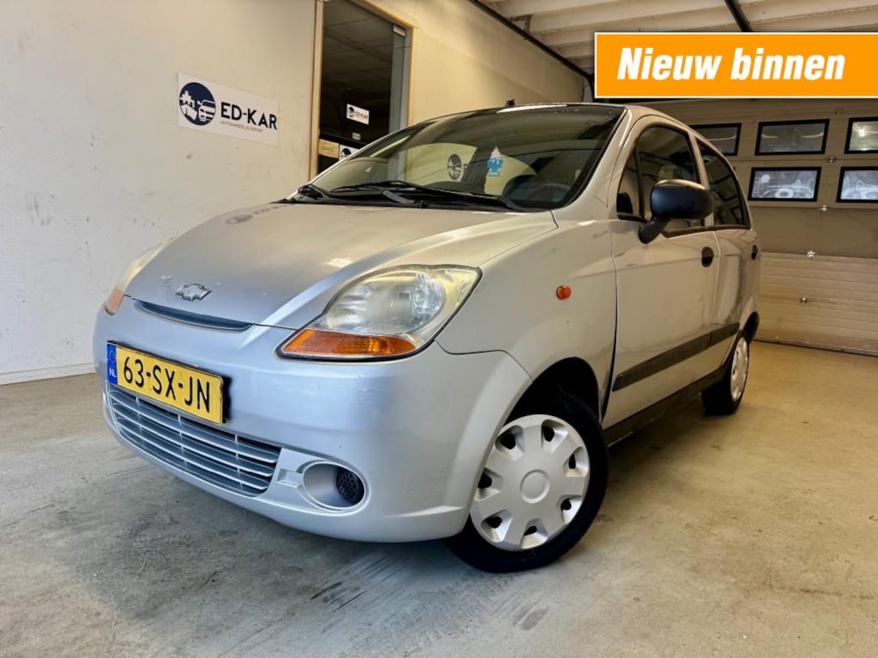 Chevrolet Matiz - 0.8 Style 5drs AUT AIRCO NAP APK 4-2025 RIJDT PRIMA - AutoWereld.nl