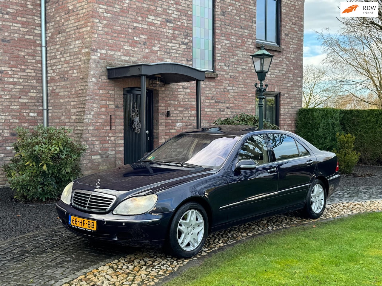 Mercedes-Benz S-klasse - 500 Lang Leder softclose Nette auto! - AutoWereld.nl