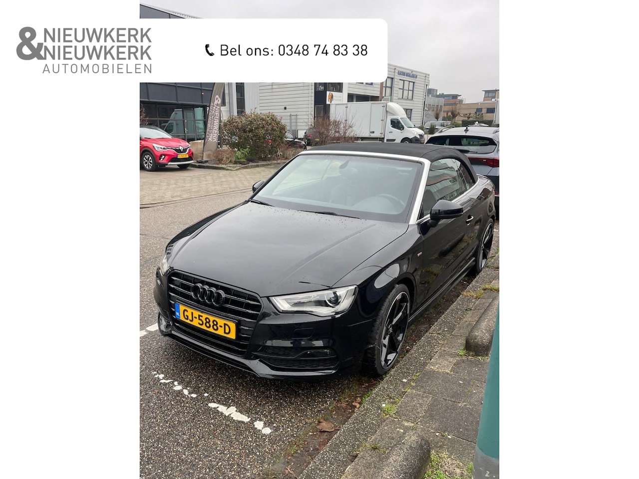 Audi A3 Cabriolet - 1.4 TFSI Ambition Pro Line S | LEDER | NAVI | STOELVERWARMING | CRUISE CONTROL | CLIMATE C - AutoWereld.nl