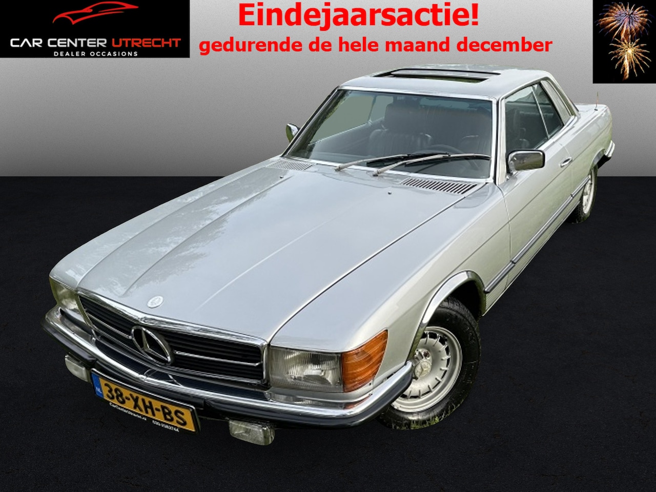 Mercedes-Benz SLC - 450 SLC coupé automaat elektr dak oldtimer - AutoWereld.nl