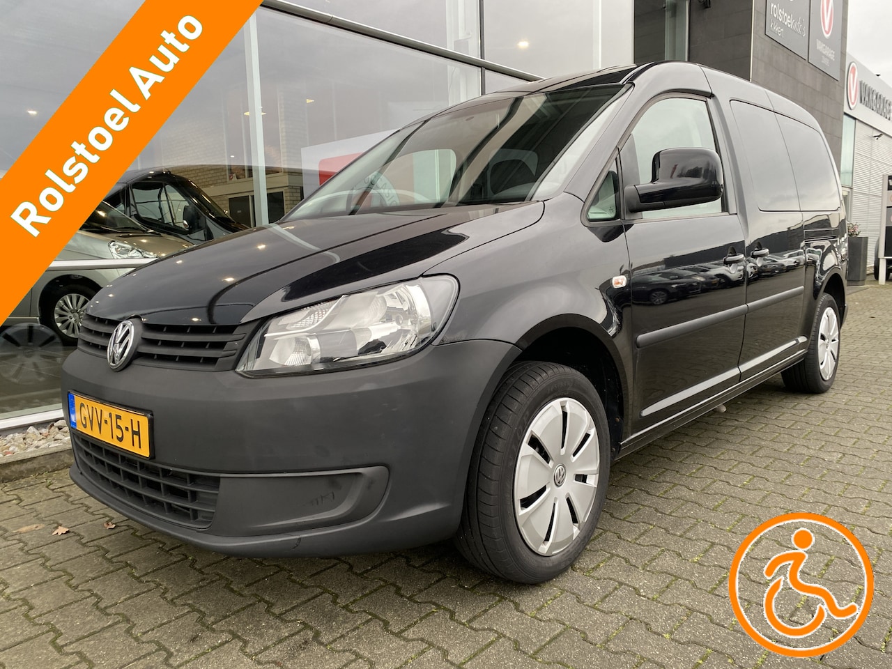 Volkswagen Caddy Maxi - 5+1 of 7+0 Rolstoelauto 1.6 TDI Comfortline (Mooie ruime en multifunctionele rolstoelauto! - AutoWereld.nl