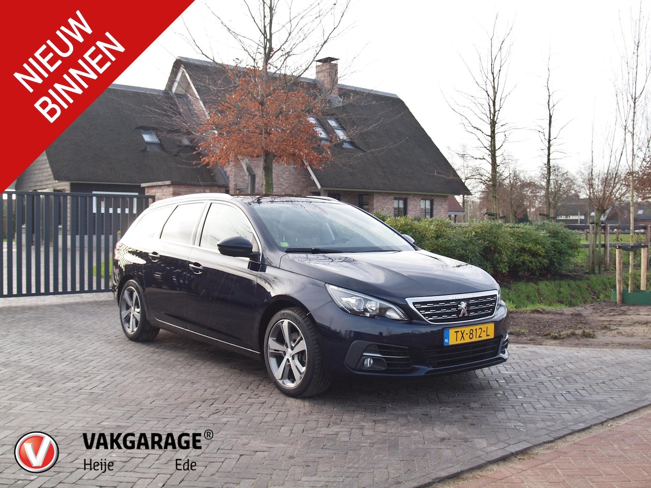 Peugeot 308 SW - 1.5 BlueHDi Blue Lease Premium 130PK |Leer | Panoramadak | Camera | 17 Inch | Navi | NL-Au - AutoWereld.nl