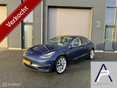 Tesla Model 3 - Long Range AWD 75 kWh Blauw Trekhaak Incl BTW