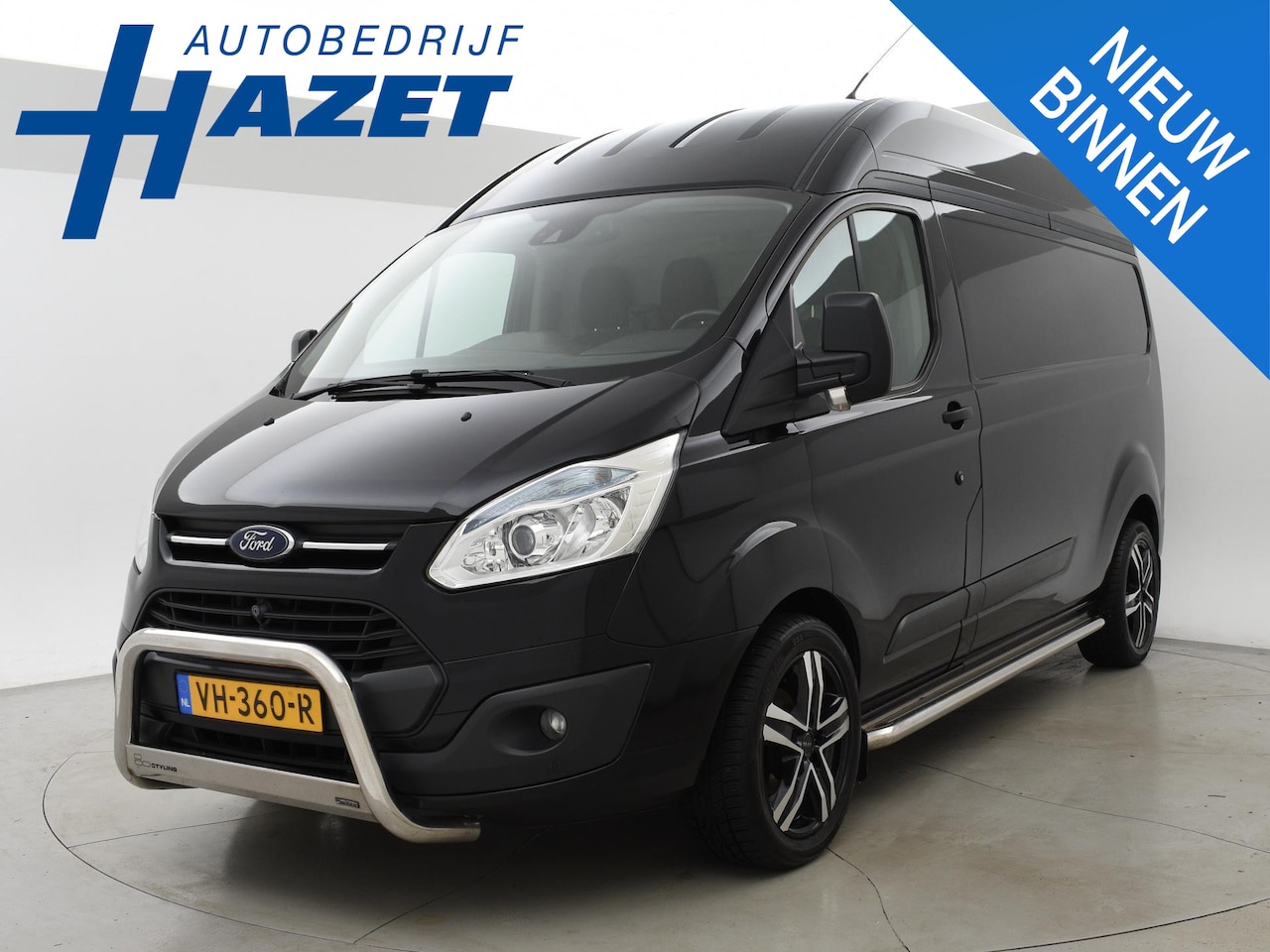 Ford Transit Custom - 290 2.2 TDCI L2H2 TREND + 2800 KG TREKHAAK / APPLE CARPLAY / LMV / BULLBAR / SIDEBARS - AutoWereld.nl