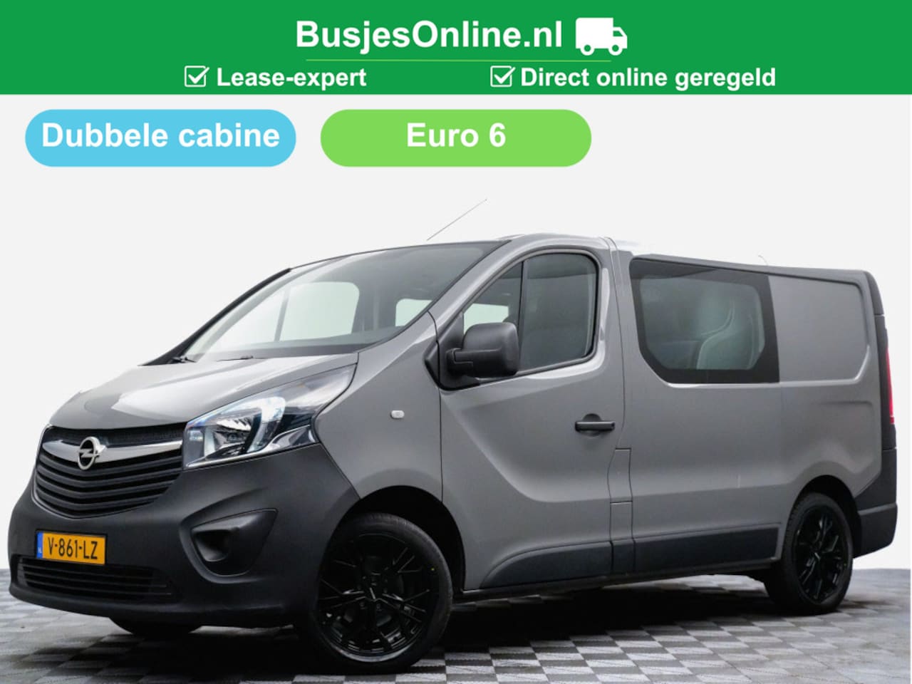 Opel Vivaro - 1.6 CDTI 120pk L2H1 DC Edition (navi,clima,cruise,inbouw) - AutoWereld.nl