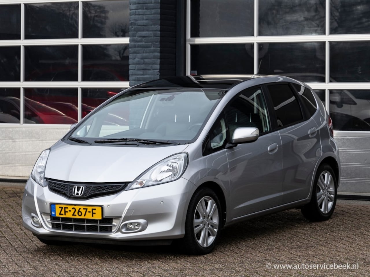 Honda Jazz - 1.4 comfort plus automaat, lederen bekleding, panoramadak - AutoWereld.nl