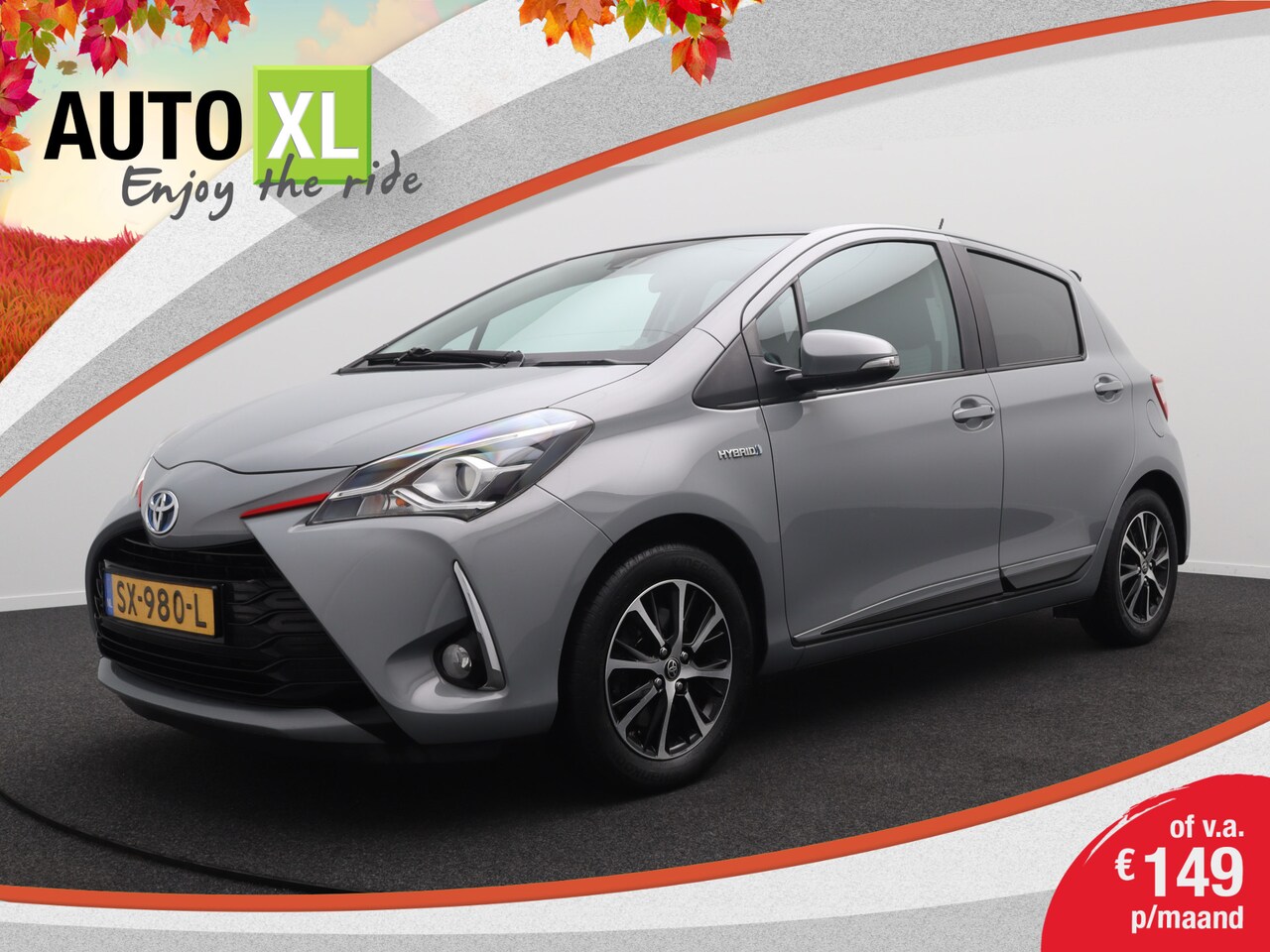 Toyota Yaris - 1.5 Hybrid Design Sport Camera Navi Cruise LED - AutoWereld.nl