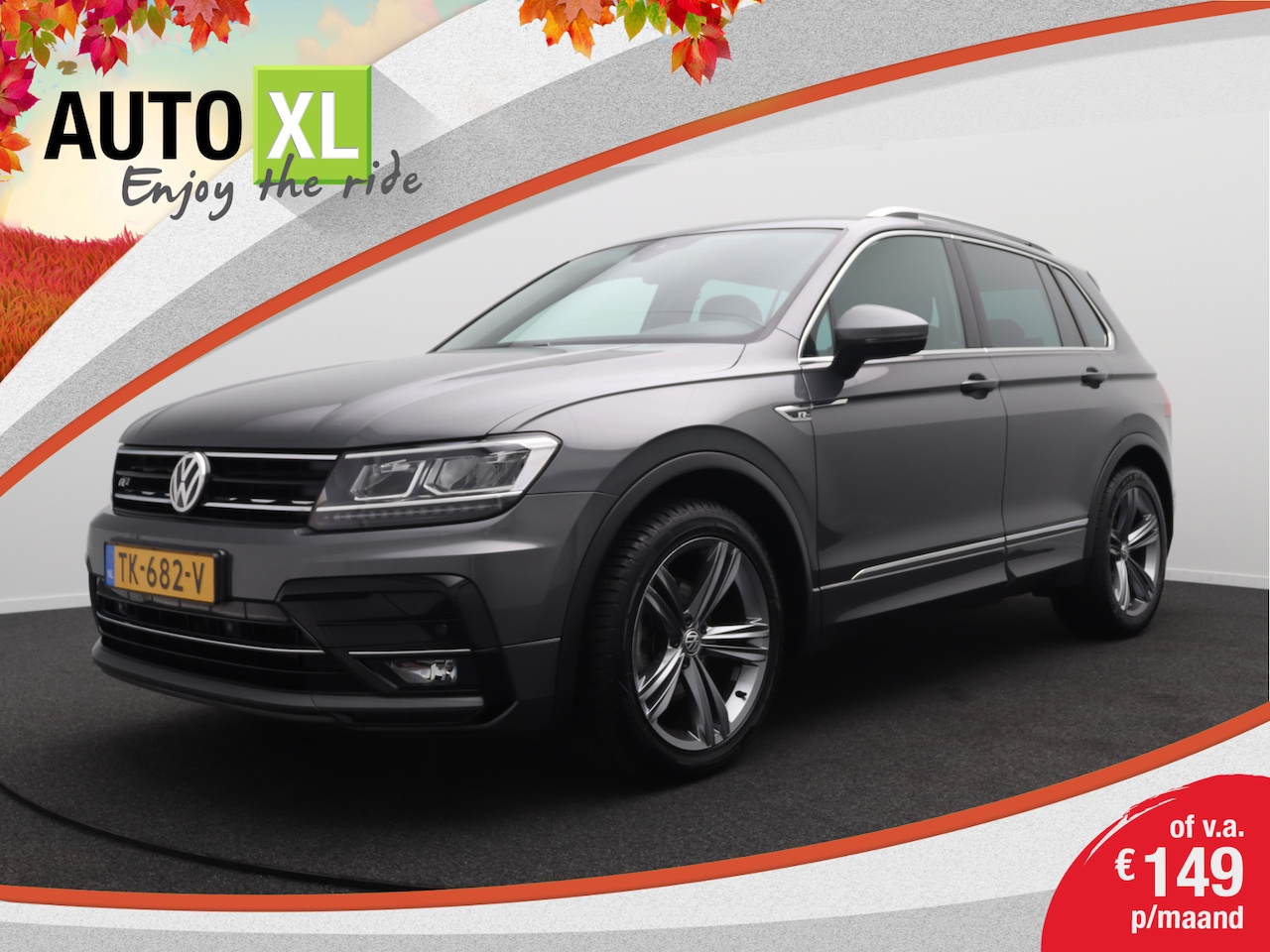 Volkswagen Tiguan - 1.4 TSI Highline Business R Trekhaak Digi. Dash Adapt. Cruise Carplay - AutoWereld.nl