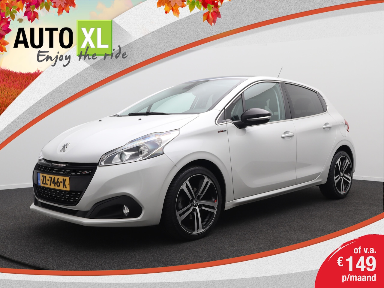 Peugeot 208 - 1.2 110 PK GT-Line Pano-Dak Leer Camera Navi - AutoWereld.nl