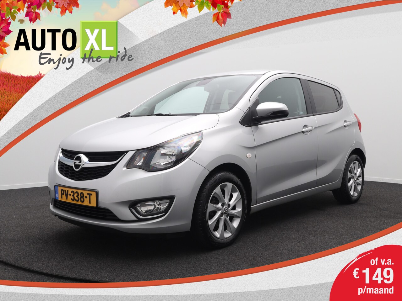 Opel Karl - 1.0 Innovation Half-Leder Climate Carplay Park. Sens LMV 15' - AutoWereld.nl