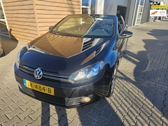 Volkswagen Golf Cabriolet - 1.6 TDI Bluemotion electrice kap airco navigatie telefoon voorberijding sportvelgen leder