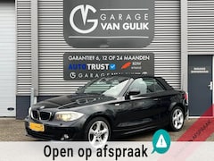 BMW 1-serie Cabrio - 118i 143PK High Executive Automaat, Clima, Cruise, Navi, Leder, Windscherm, Stoelverw., Xe