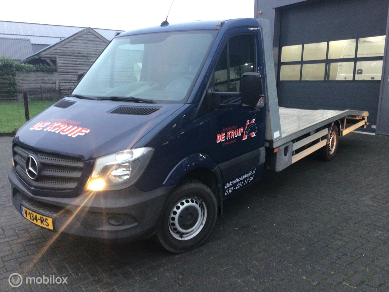 Mercedes-Benz Sprinter - bestel 316 2.2 CDI Enkellucht / bijr. Bank - AutoWereld.nl