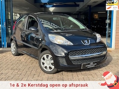 Peugeot 107 - 1.0-12V XS 2010 Zwart 5drs AIRCO Elektr NAP