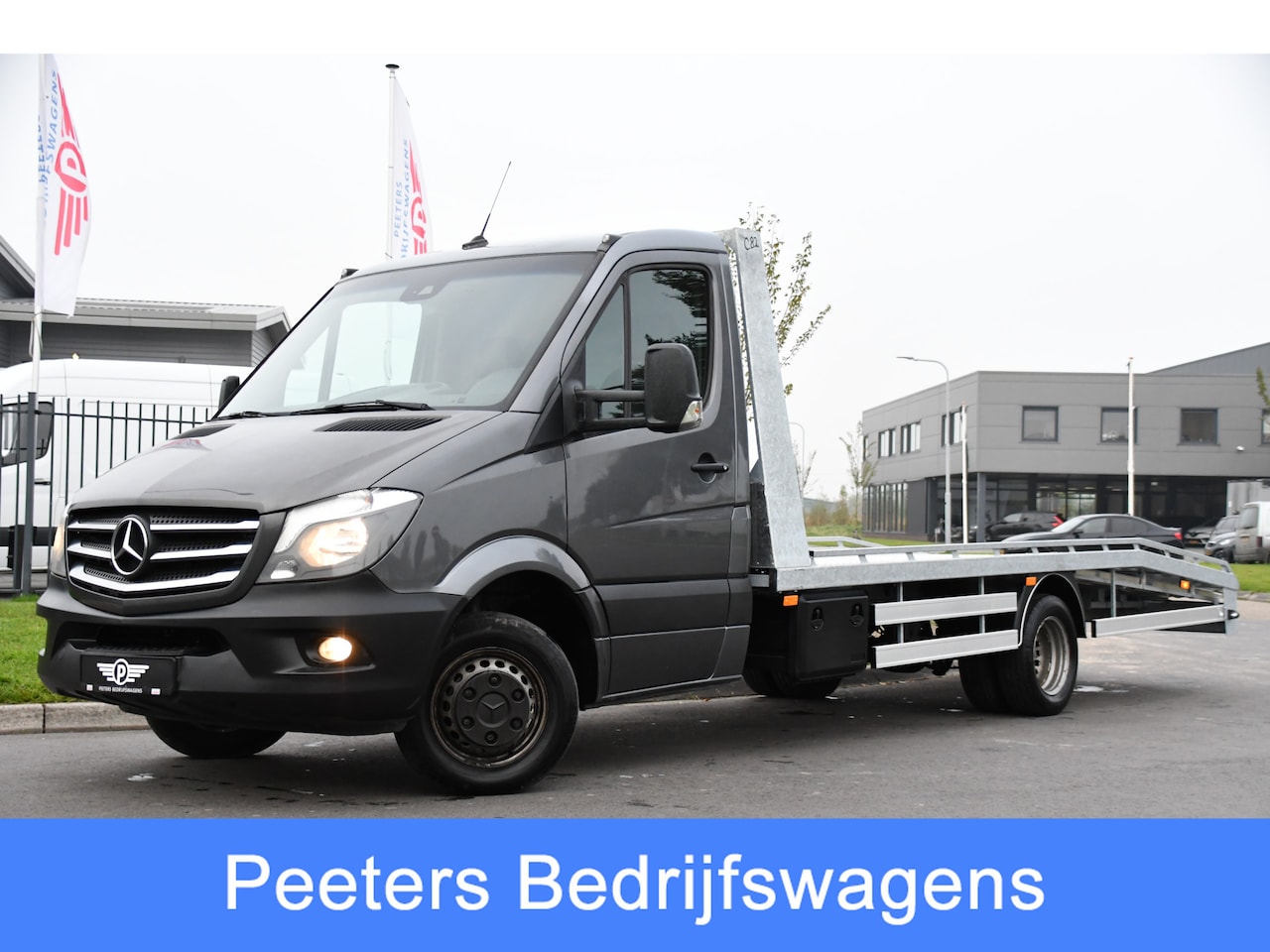 Mercedes-Benz Sprinter - 519 3.0 CDI V6 Oprijwagen Cruise, Automaat, 3500KG Trekgewicht, 1200KG Laadgewicht, NAVI, - AutoWereld.nl