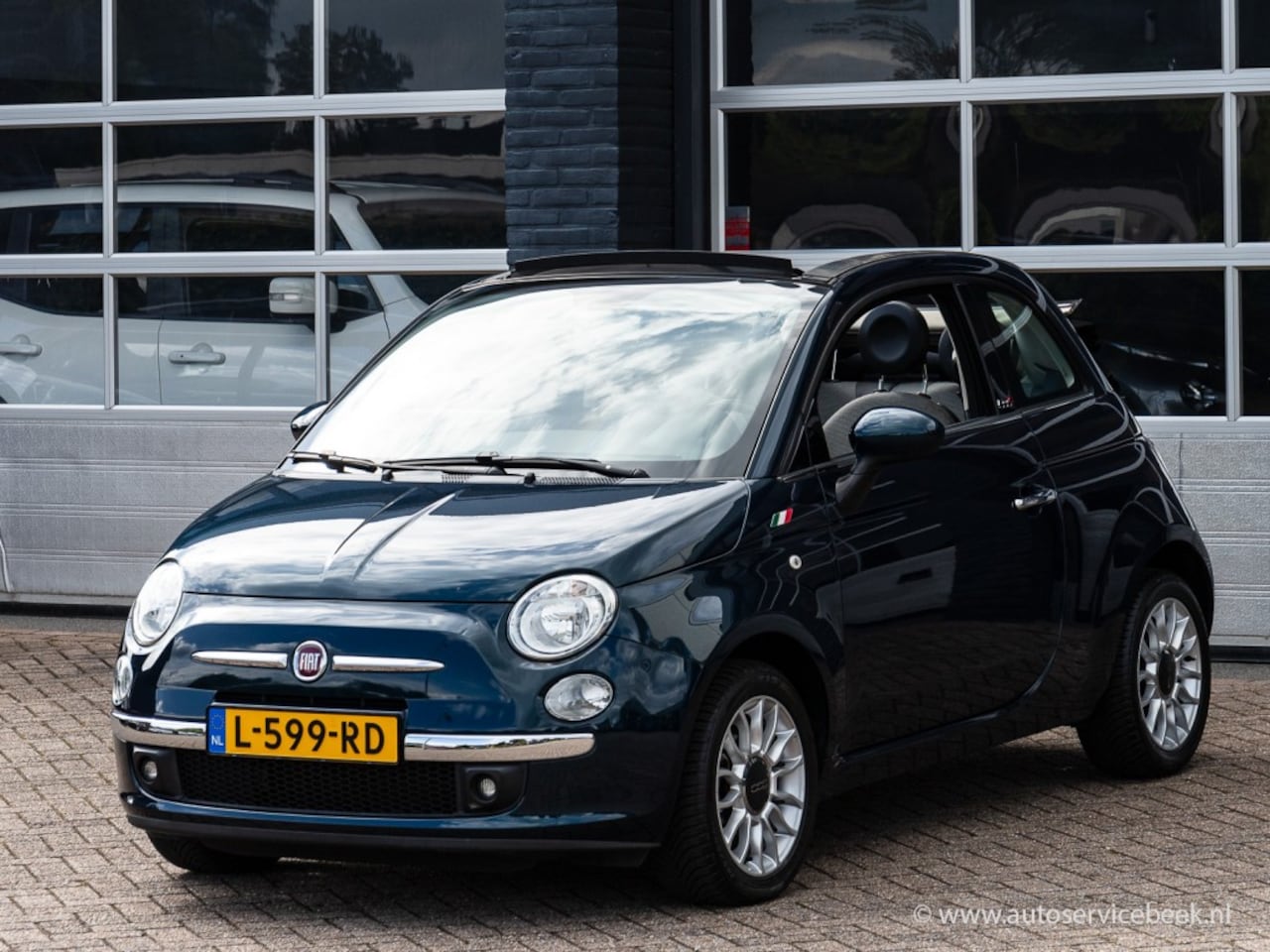 Fiat 500 C - 500 cabriolet 1.2 lounge - AutoWereld.nl