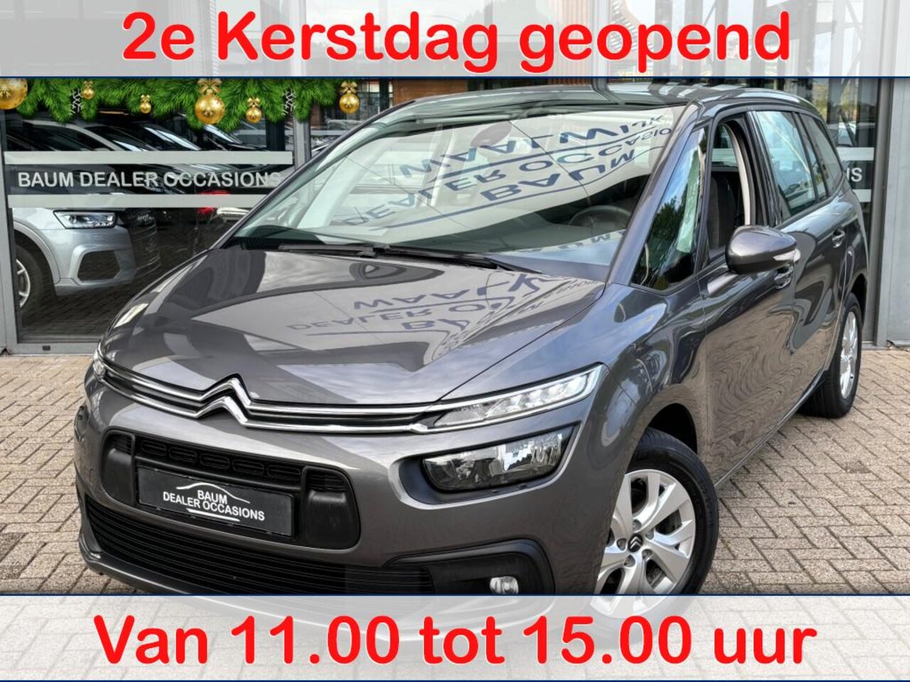 Citroën C4 SpaceTourer - GRAND SPACETOURER 1.2 PURETECH FEEL AIRCO 7PERS. NAVI-CARPLAY. - AutoWereld.nl