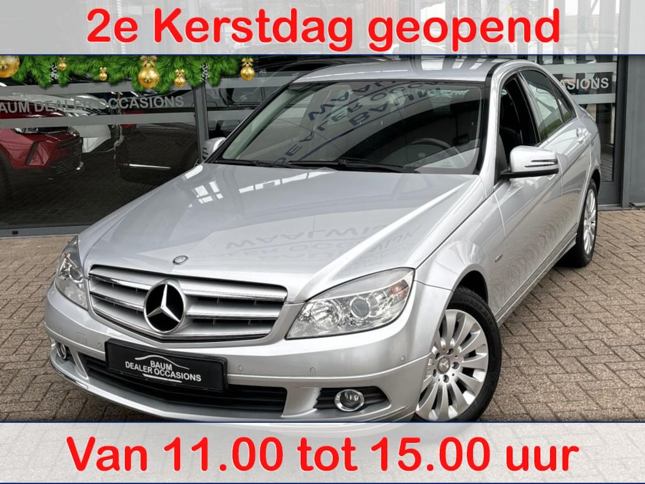 Mercedes-Benz C-klasse - 200 K ELEGANCE AUTOMAAT 184PK  AIRCO PDC LMV - AutoWereld.nl