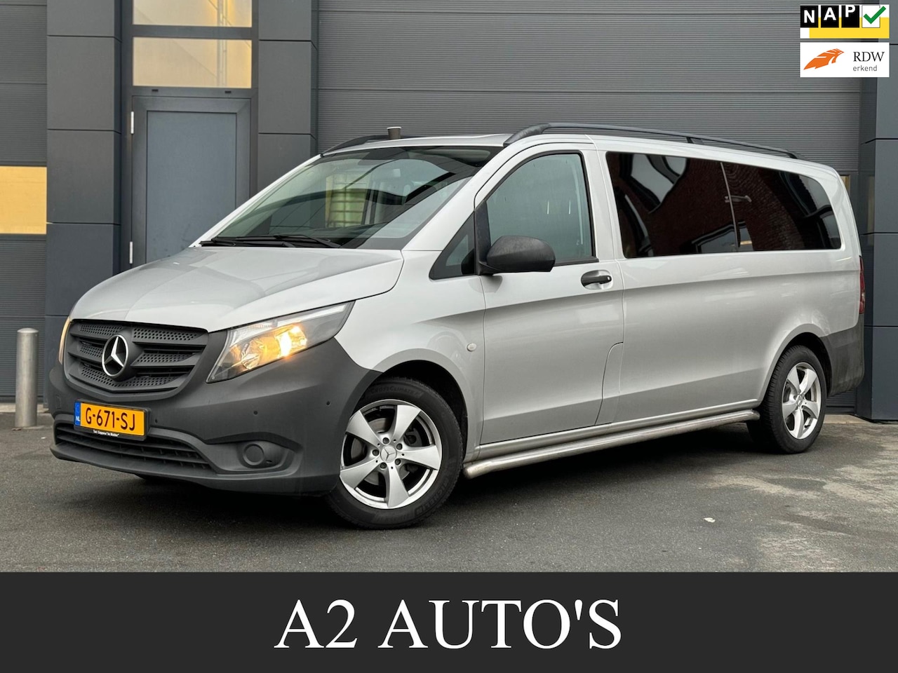 Mercedes-Benz Vito Tourer - 116 BlueTEC Pro Extra Lang 9 Zits|Automaat|Airco - AutoWereld.nl