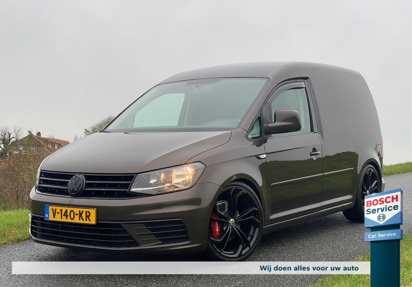 Volkswagen Caddy - 2.0 TDI MARGE! 185PK JB- EDITION / ELEK- PAKKET / LEDEREN BEKLEDING / APPLE CARPLAY / SCHR - AutoWereld.nl