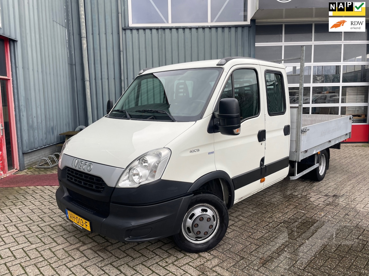 Iveco Daily - 40C13 375 openlaadbak 7 Zits /Trekhaak/Apk/Nap/ - AutoWereld.nl