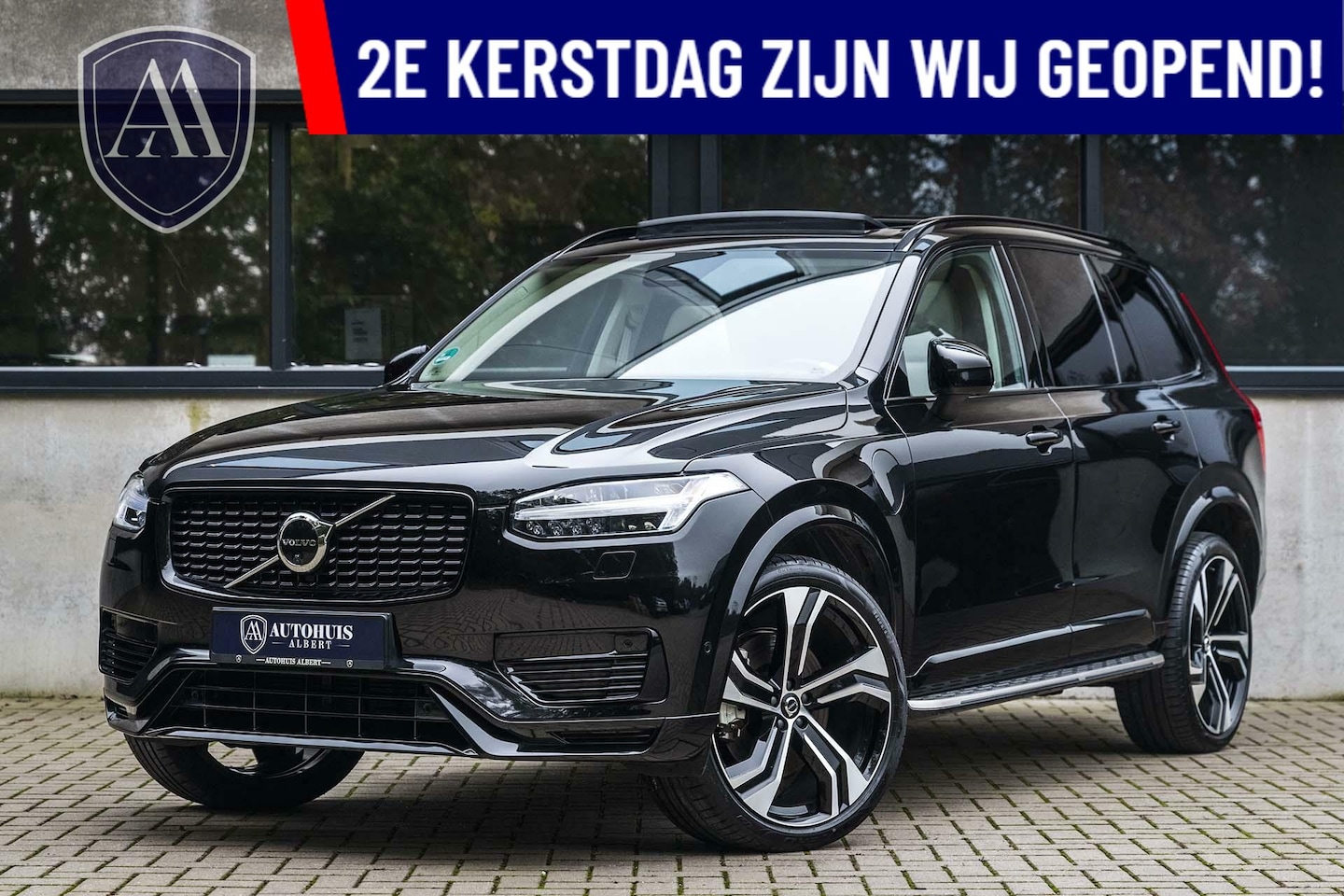 Volvo XC90 - 2.0 T8 Recharge AWD Ultimate Dark B&W Alle opties! - AutoWereld.nl