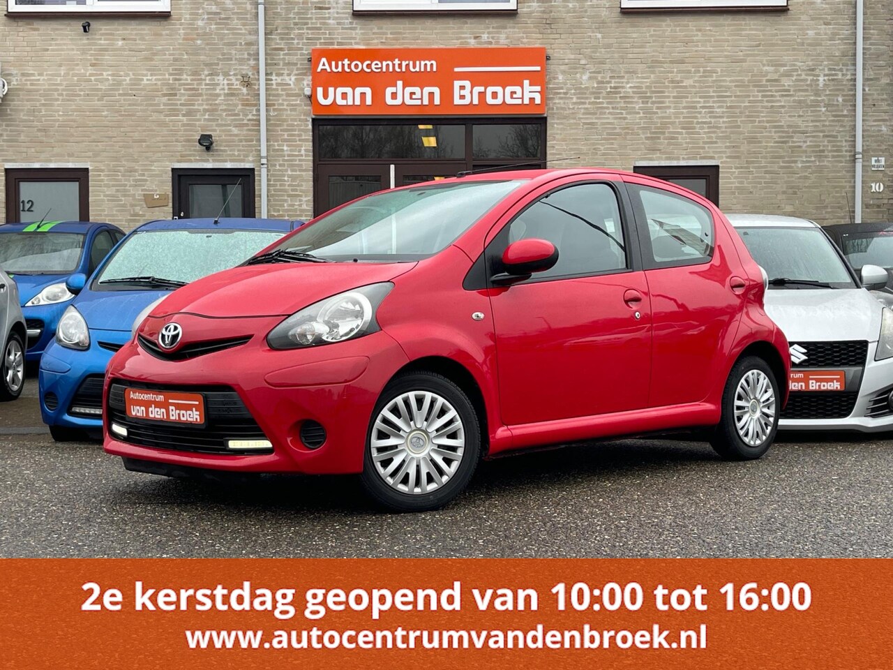 Toyota Aygo - 1.0 VVT-i Comfort 5Drs Airco Led/Dag Rij Verlichting Elec Pakket - AutoWereld.nl