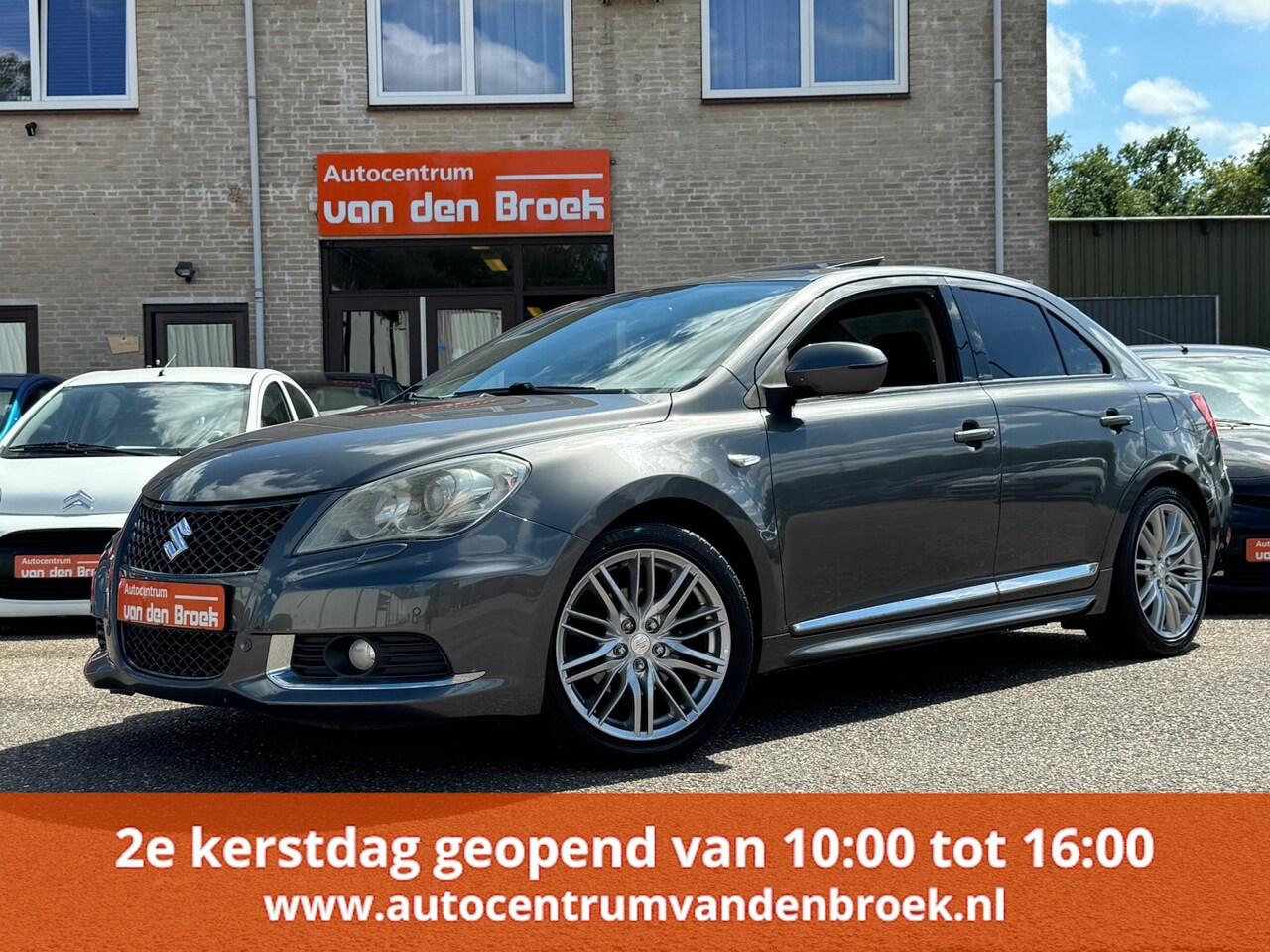 Suzuki Kizashi - 2.4 Sport Automaat Xenon Panorama Leder Keyless Go Memory Stoelen Climate Cruise Ctr Lmv A - AutoWereld.nl