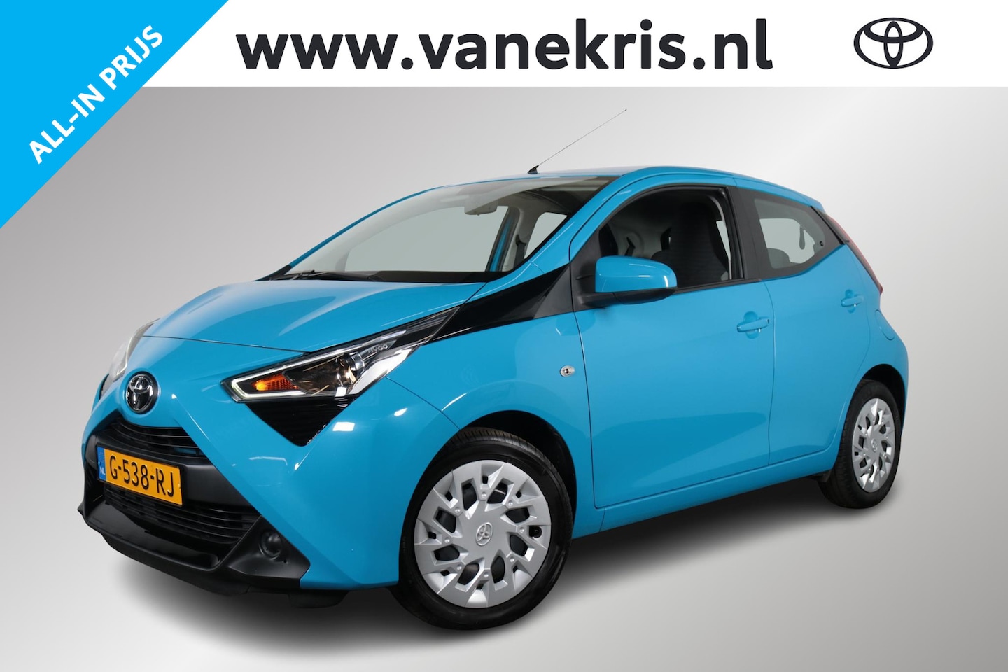 Toyota Aygo - 1.0 VVT-i x-play limited 1.0 VVT-i x-play limited, Carplay, Android-auto , 1e eigenaar. NL auto - AutoWereld.nl