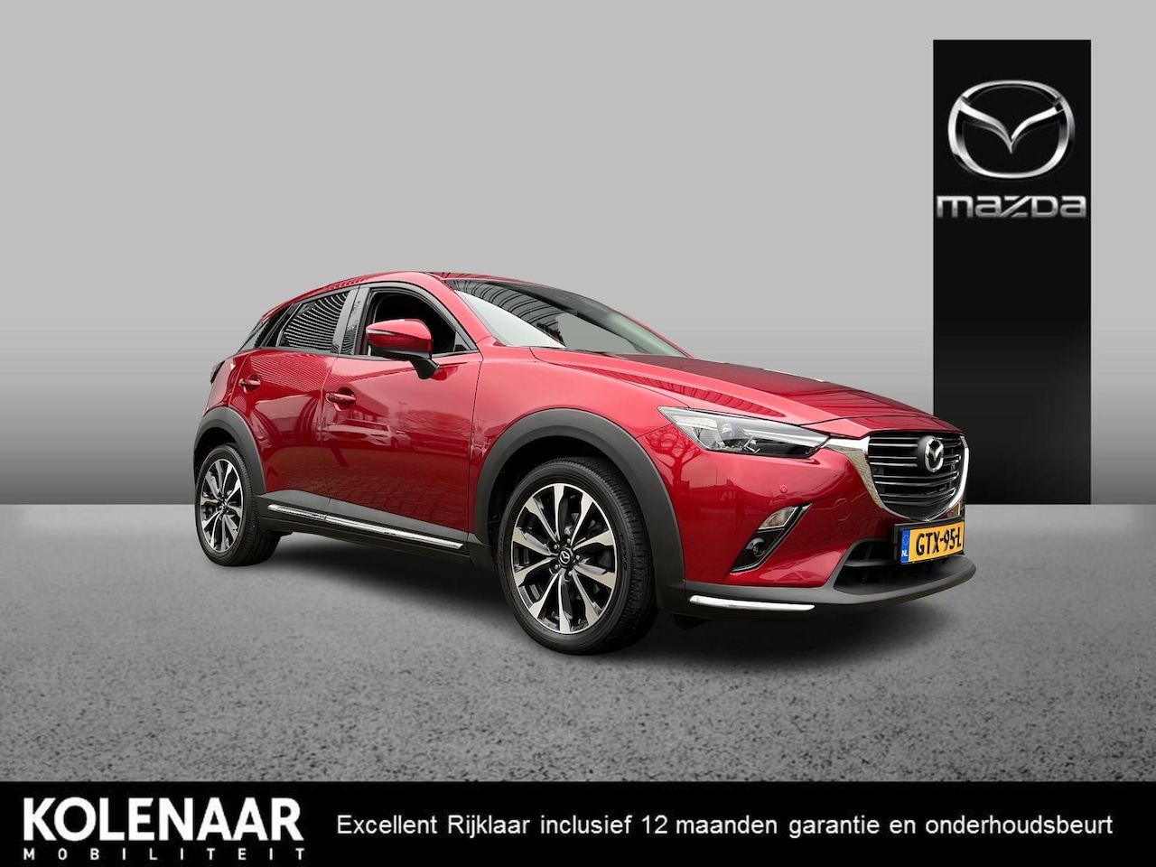 Mazda CX-3 - 2.0 SkyActiv-G 120 SkyLease GT /Automaat/Cruise Control/Camera/Nav/ - AutoWereld.nl