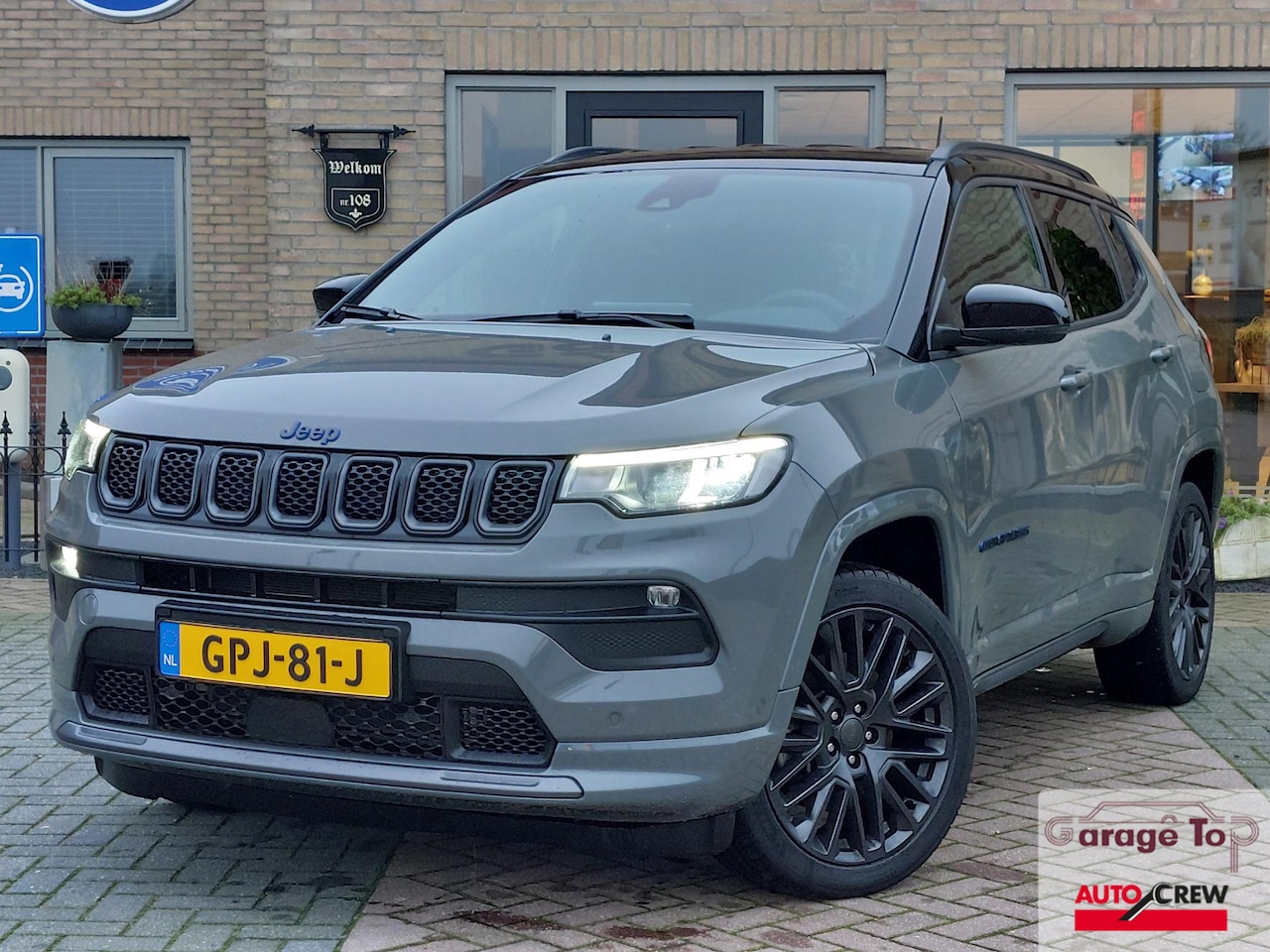 Jeep Compass - 4xe 240 Hybrid Electric S | Leder | Camera | LED - AutoWereld.nl