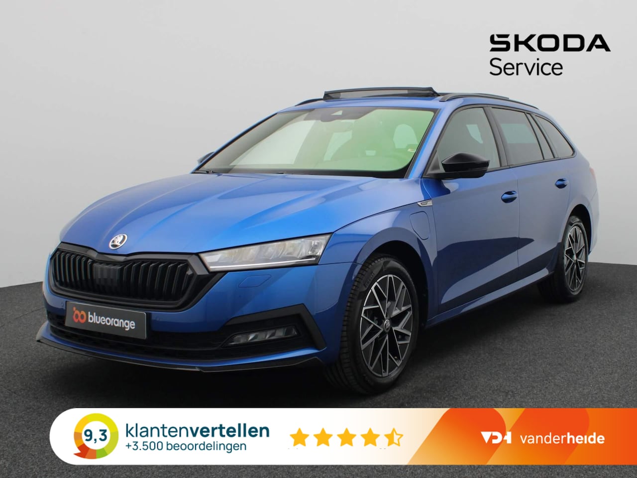 Skoda Octavia Combi - 1.4 TSI iV PHEV Sportline Business 204PK DSG Pano-Schuifdak, Achteruitrijcamera, Virtual P - AutoWereld.nl