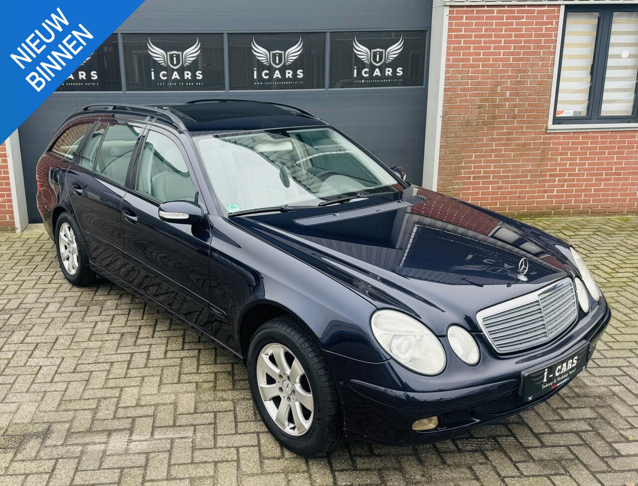 Mercedes-Benz E-klasse Combi - 240 2e eigenaar Trekhaak Schuif/kanteldak - AutoWereld.nl