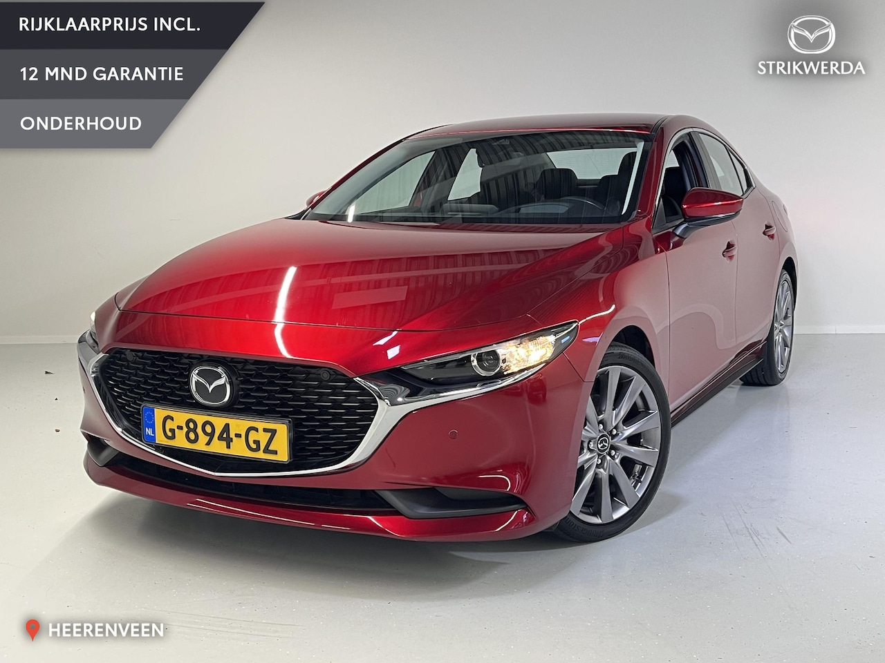 Mazda 3 - 2.0 e-SkyActiv-G M Hybrid 122 Comfort met Bose LEER/18" - AutoWereld.nl