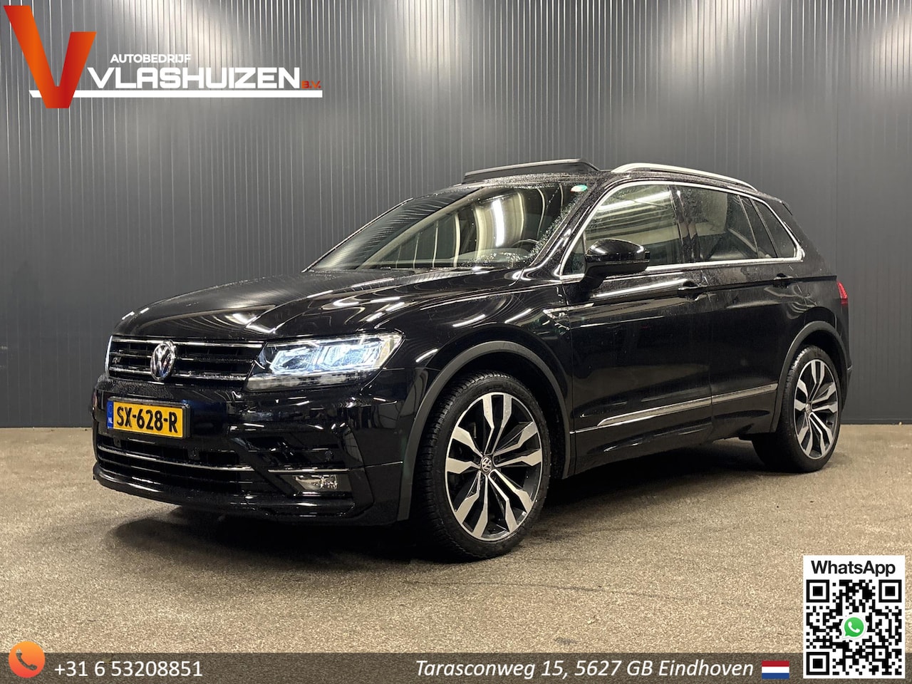 Volkswagen Tiguan - 1.4 TSI Highline Business R | Pano | Led | Alcantara |  Cruise | Climate | Navi | PDC | El - AutoWereld.nl