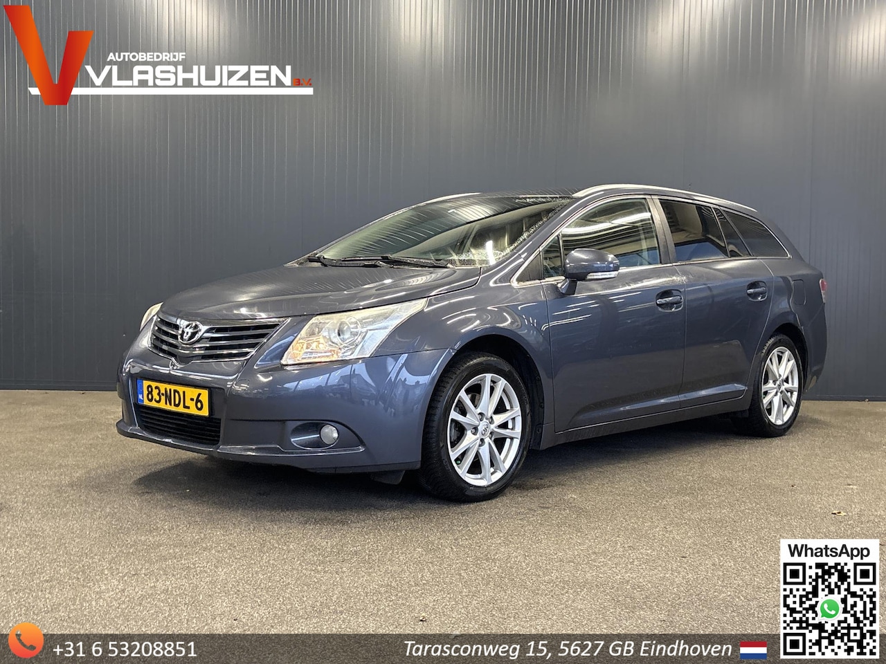 Toyota Avensis Wagon - 2.0 VVTi Business Automaat | Leder | Climate | Cruise | Navi | Camera | - AutoWereld.nl