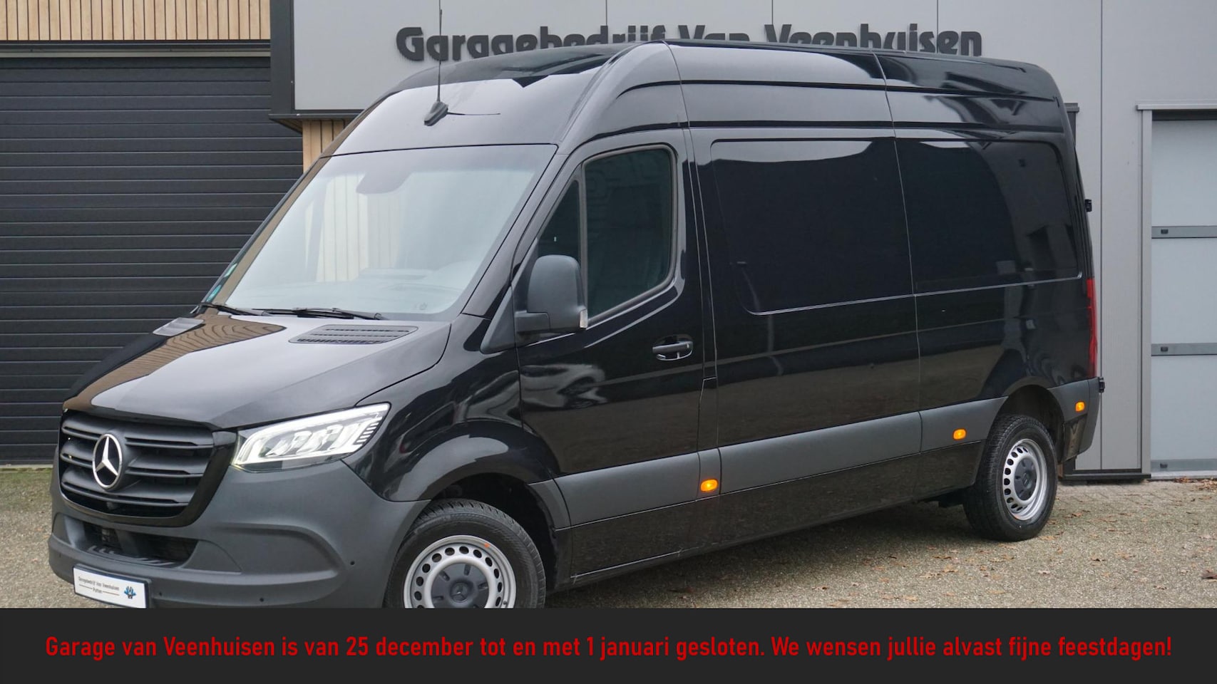 Mercedes-Benz Sprinter - 315 1.9 CDI 150pk Aut. L2H2 FWD 3-Zits Leder 360-View & Mbux-10 LED Navi DAB Clima *Comple - AutoWereld.nl